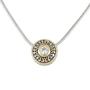 John Medeiros Antiqua Collection Sliding Circle Pendant